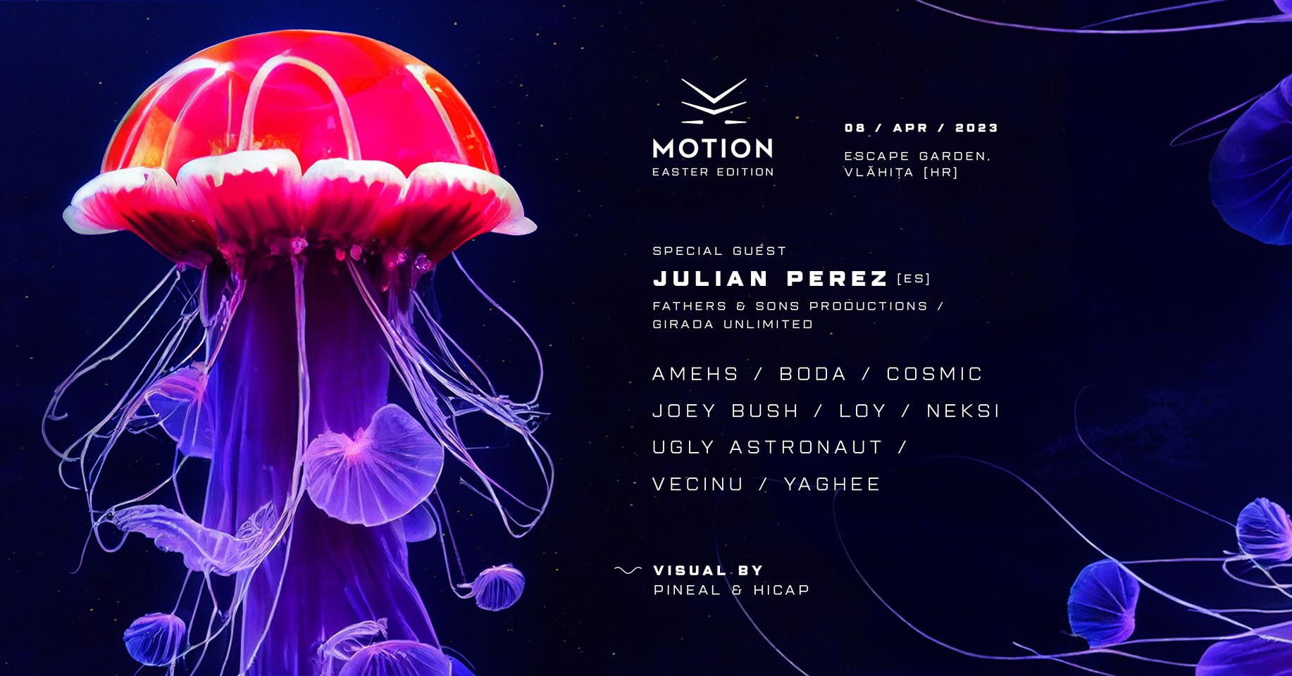 Motion Easter Edition w/ Julian Perez / LOy & more.