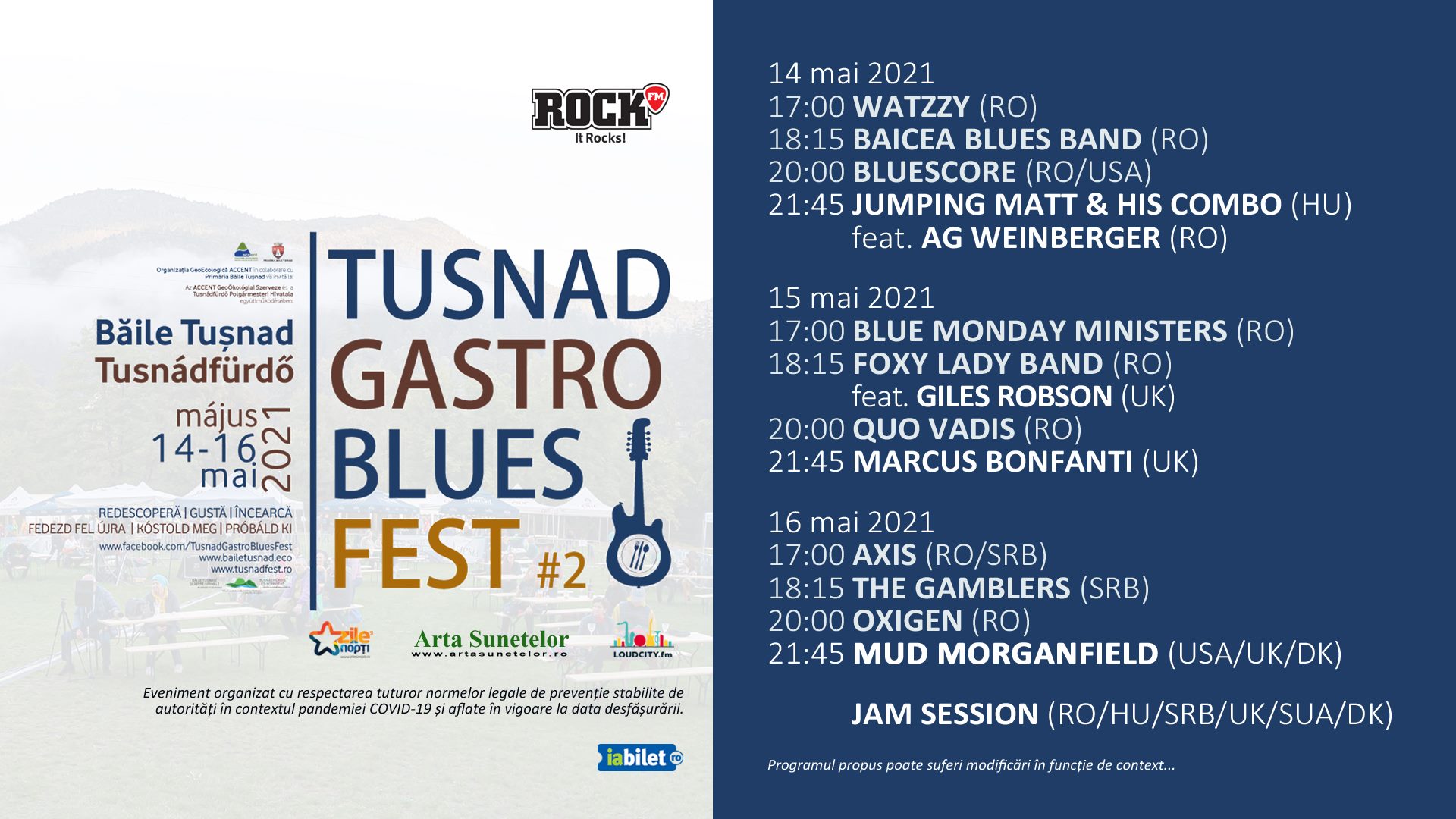 Tusnad Gastro Blues Fest 2021