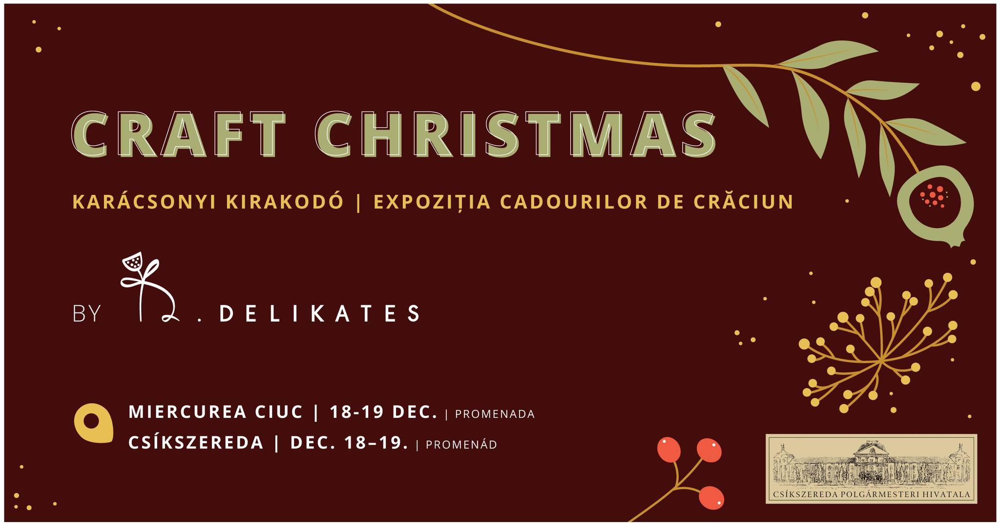 Craft Christmas by Delikates - Miercurea Ciuc