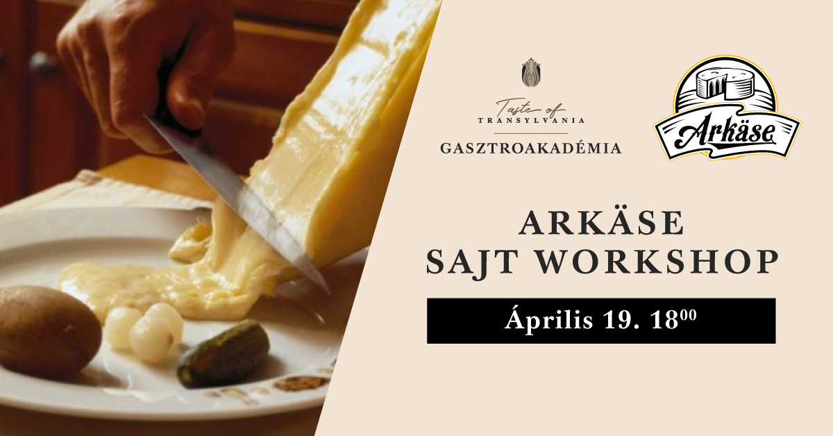 Arkase sajt workshop a Gasztroakadémián