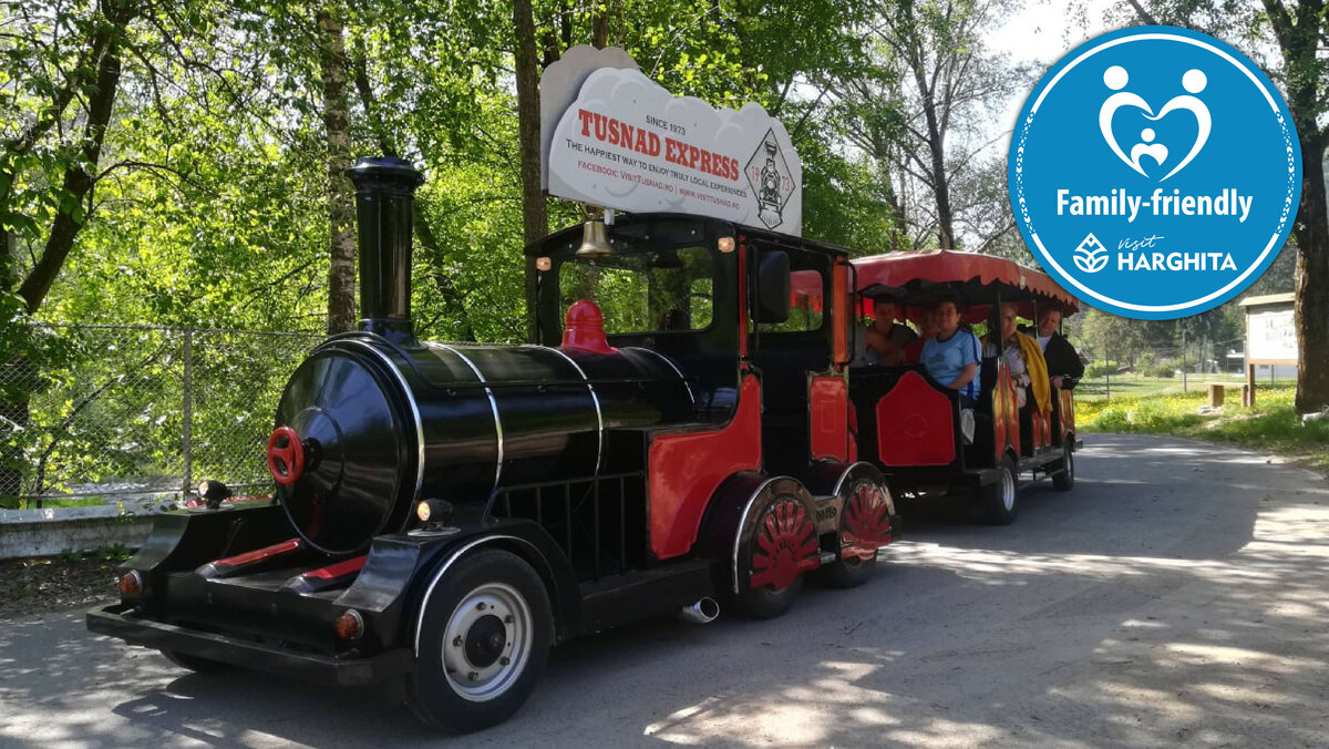 "Tusnad Express" - Sightseeing tour by mini-train in Tusnad Bath