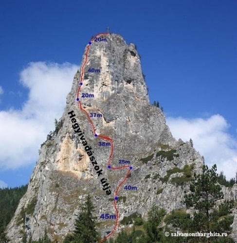 Mountain Hunters climbing route
